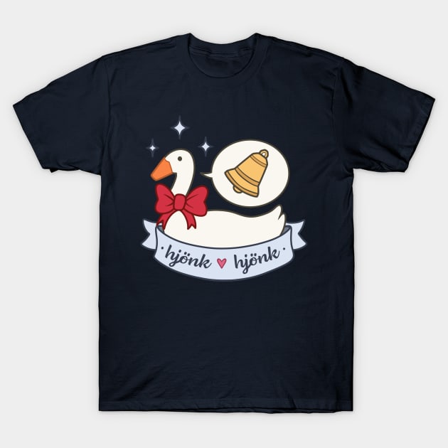 Honk, Honk, Am Goose T-Shirt by ChristaDoodles